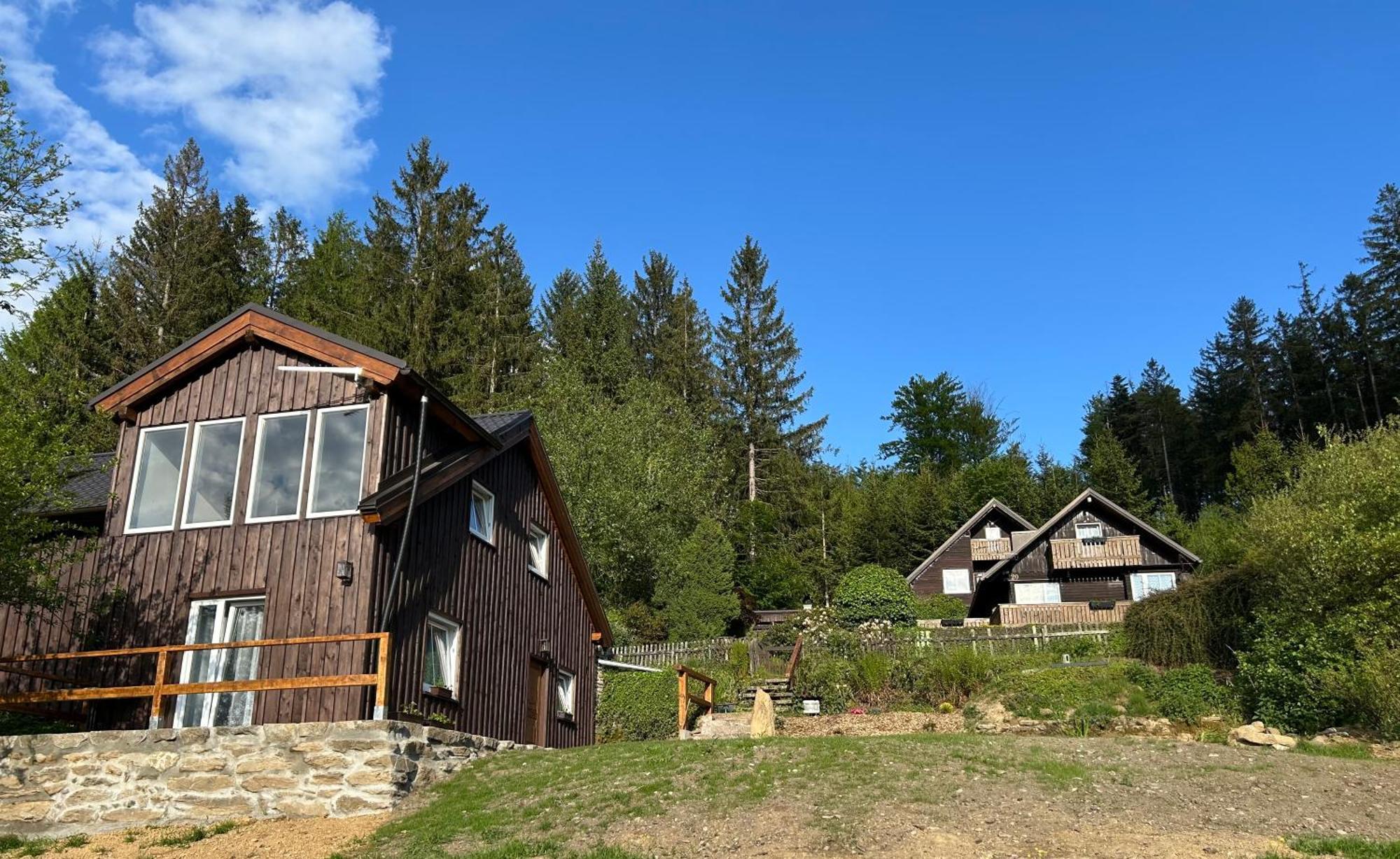 Chata Jezevec Hojsova Stráz Exterior foto